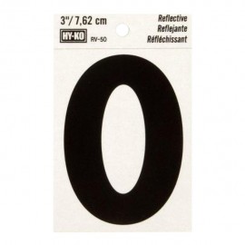 LETRA "O" DE VINILO 3" RV-50/O - Envío Gratuito