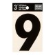 NÚMERO VINIL NEGRO NO. 9 - Envío Gratuito
