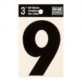 NÚMERO VINIL NEGRO NO. 9 - Envío Gratuito