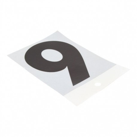 NÚMERO VINIL NEGRO NO. 6 3 - Envío Gratuito