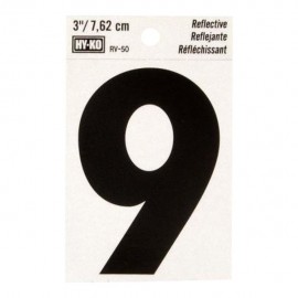 NÚMERO "9" DE VINILO 3' RV-25/9" - Envío Gratuito
