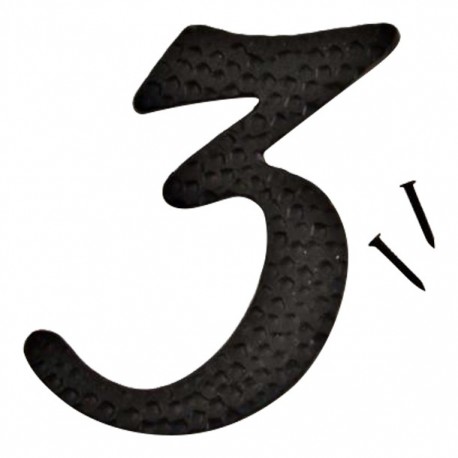 NÚMERO "3" ALUMINIO 3' 36003 - Envío Gratuito