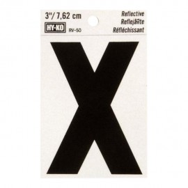LETRA "X" DE VINILO 3" RV-50/X - Envío Gratuito