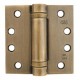 BISAGRA 4"X4" LATÓN BRILLANTE CON RESORTE" - Envío Gratuito
