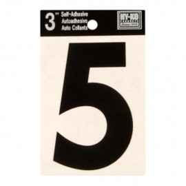 NÚMERO 5 DE VINIL NEGRO 3' - Envío Gratuito
