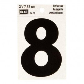 NÚMERO "8" DE VINILO 3' RV-25/8" - Envío Gratuito