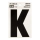 LETRA "K" DE VINILO 3' RV-50/K - Envío Gratuito