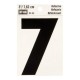 NÚMERO "7" DE VINILO 3' RV-25/7" - Envío Gratuito