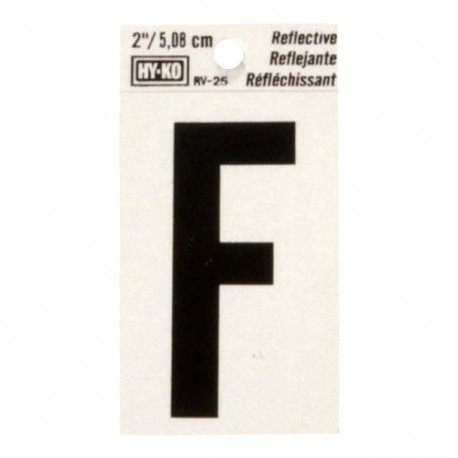 LETRA 'F' DE VINILO 3' RV-50/F - Envío Gratuito