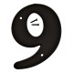 NÚMERO 9 NEGRO DE VINIL 6' - Envío Gratuito