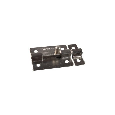 PASADOR DE BARRA PLANA CROMADO 75MM - Envío Gratuito
