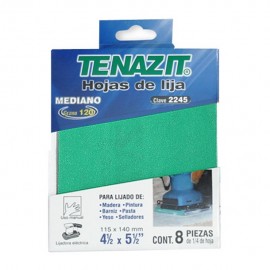 PAQUETE 8 HOJAS DE 1/4 PARA MADERA MEDIANO - Envío Gratuito