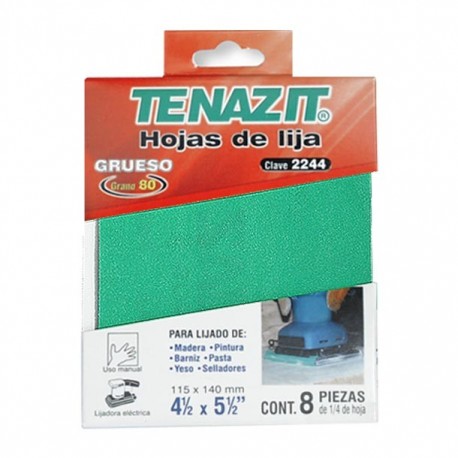 PAQUETE 8 HOJAS DE 1/4 PARA MADERA GRUESO - Envío Gratuito