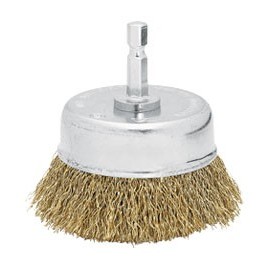 CARDA DE COPA DE ALAMBRE ONDULADO 3" - Envío Gratuito