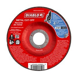 DISCO ABRASIVO 4-1/2 X 1/16 X 7/8" - Envío Gratuito