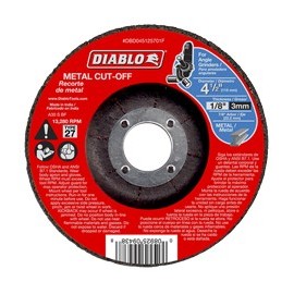 DISCO ABRASIVO 4-1/2 X 1/8 X 7/8" - Envío Gratuito