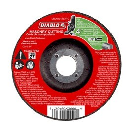 DISCO ABRASIVO 4 X 1/8 X 5/8" - Envío Gratuito