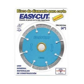 DISCO DIAMANTE DENTADO EASY-CUT 4" - Envío Gratuito