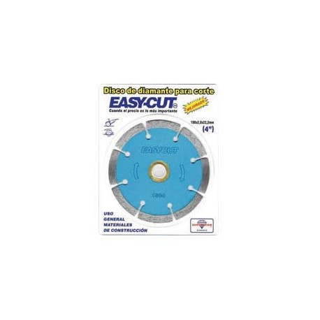 DISCO DIAMANTE DENTADO EASY-CUT 4" - Envío Gratuito