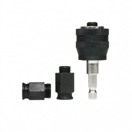 ADAPTADOR PC HEX 9.5MM (3/8") + BROCA CENTRADORA + ADAPTADOR PARA SIERRAS COPAS STANDARD - Envío Gratuito