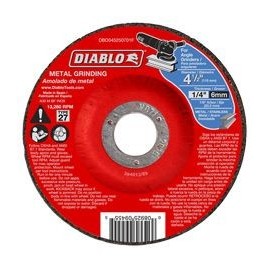 DISCO ABRASIVO 4-1/2 X 1/4 X 7/8 METAL - Envío Gratuito