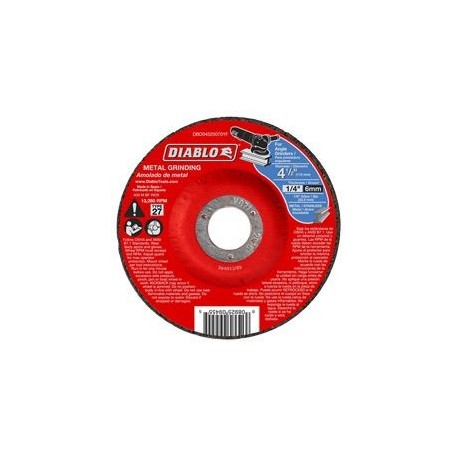 DISCO ABRASIVO 4-1/2 X 1/4 X 7/8 METAL - Envío Gratuito