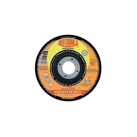 DISCO TIPO 27 DESBASTE METAL 4 1/2" - Envío Gratuito