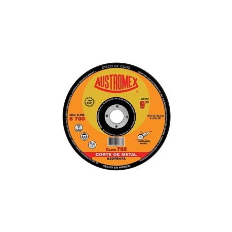 DISCO TIPO 27 CORTE METAL 9" - Envío Gratuito