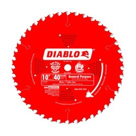 DISCO PARA SIERRA CIRCULAR 10 40D - Envío Gratuito