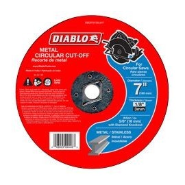 DISCO ABRASIVO 7 X 1/8 X 5/8 METAL CORTE - Envío Gratuito