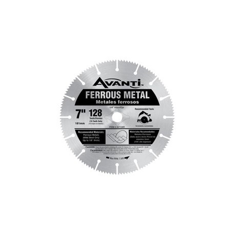 DISCO PARA SIERRA CIRCULAR 7 128D - Envío Gratuito