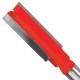 FRESA RECTA 2 FILOS ZANCO 1/4" - 3/8" X 1" - Envío Gratuito