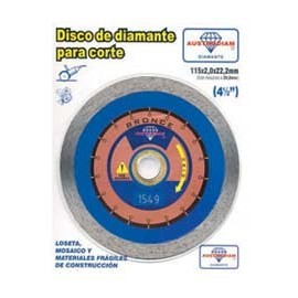 DISCO CONTINUO AZUL BRONCE 4 1/2" - Envío Gratuito