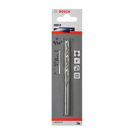 BROCA PARA METAL HSS-G 1/2 - Envío Gratuito