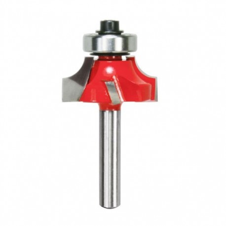 FRESA REDONDEADORA 1/4" CON BALERO ZANCO 1/4" - Envío Gratuito