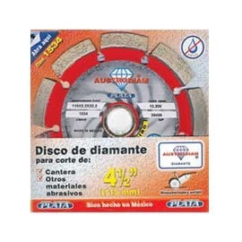 DISCO PARA CANTERA 4 1/2" - Envío Gratuito