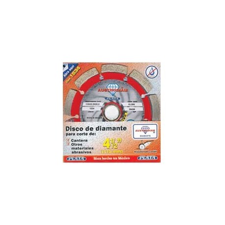 DISCO PARA CANTERA 4 1/2" - Envío Gratuito