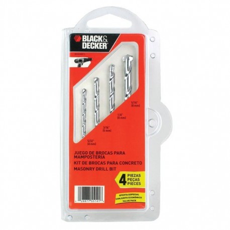 SET DE 4 BROCAS PARA CONCRETO - Envío Gratuito