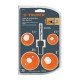 KIT 5 SIERRAS CORTACÍRCULOS PARA MADERA - Envío Gratuito