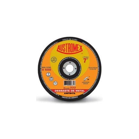 DISCO TIPO 27 DESBASTE METAL 7" - Envío Gratuito
