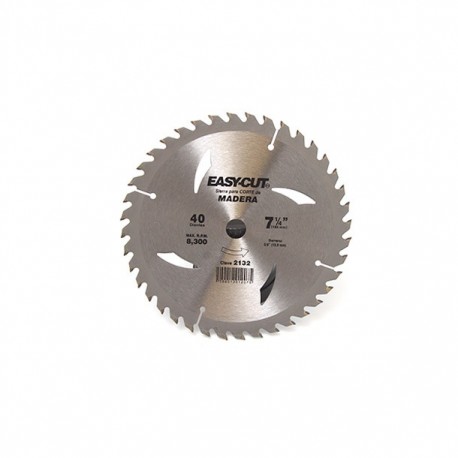SIERRA PARA MADERA 7-1/4" 40 DIENTES - Envío Gratuito