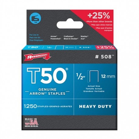 GRAPAS 1/2" PARA T50 - Envío Gratuito