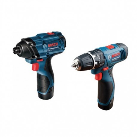 COMBO ROTOMARTILLO 12 V LITIO + LLAVE DE IMPACTO 12 V LITIO BOSCH - Envío Gratuito