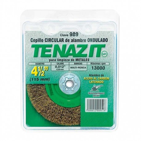 CEPILLO CIRCULAR ONDULADO 4 1/2" - Envío Gratuito