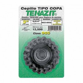 CEPILLO COPA TRENZADO 3" - Envío Gratuito