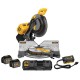 SIERRA DE INGLETE FLEXVOLT 120V (2 BATERÍAS Y ADAPTADOR PARA CORRIENTE) - Envío Gratuito