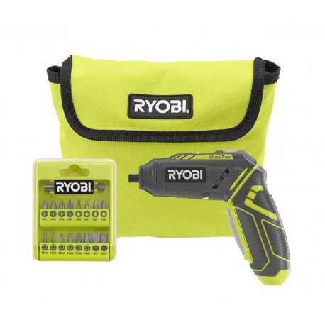 DESTORNILLADOR DE 4V DE LITIO RYOBI - Envío Gratuito
