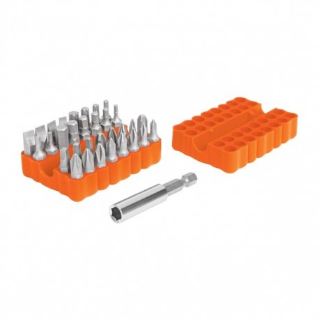 JUEGO DE PUNTAS PARA DESARMADOR 1" 33PZS - Envío Gratuito