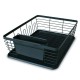 ESCURRIDOR PARA COCINA ACERO NEGRO - Envío Gratuito