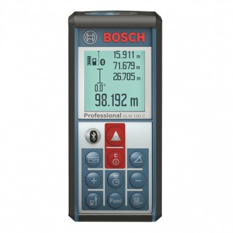 TELÉMETRO LÁSER GLM 100C BOSCH - Envío Gratuito